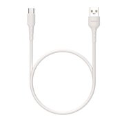  Кабель Maxvi MC-C02 plus USB-A-Type-C, 2A белый 