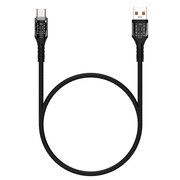  Кабель Maxvi MCw-63T USB-A-USB-C, 3A черный 
