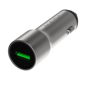  АЗУ Maxvi CCM-M241 metallic silver 2.4A, 1xUSB 
