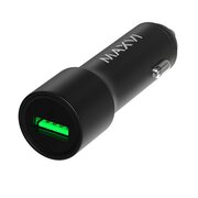  АЗУ Maxvi CCM-M241 metallic black 2.4A, 1xUSB 
