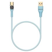  Кабель Maxvi MCw-61T USB-A-USB-C, 3A, 60W небесно-голубой 
