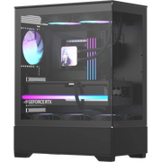  Корпус Formula Crystal Z1 Plus AR V2 (crystal z1+ black ar v2), без БП, ATX, черный 