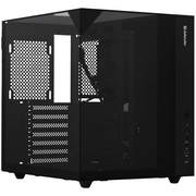  Корпус DEFENDER CryoCube (25201) Miditower ATX Micro-ATX Mini-ITX W/O PSU USB1.1+3.0+Type-C+audio черный с окном 