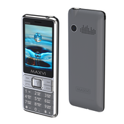  Мобильный телефон Maxvi X900i серый 