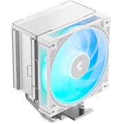  Кулер DEEPCOOL AG600 WH ARGB LGA1851/1700/AM5/AM4 (TDP 270W, PWM, Fan 120mm, 6 тепл. трубок, белый) Ret 