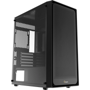  Корпус Ocypus Gamma C50 BK (Gamma-C50-BKG000XX-GL), mATX, без БП, боковая панель из закалённого стекла, USB 3.2 