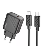 СЗУ HOCO CS22A Value single port PD30W charger set Type-C to Type-C EU черный 