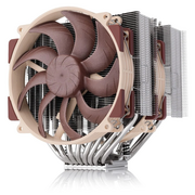  Кулер Noctua NH-D15 G2 HBC (228W, 4-pin PWM, 168mm, Al/Cu, 8x6mm, 2x140mm, 91.5CFM, 24.8dBA, 1500RPM, S: 1851/1700/1200/115X) 