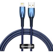  Кабель Baseus CADH000303 Glimmer Series Fast Charging Data Cable USB to iP 2.4A 2m Blue 