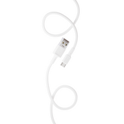  Кабель More choice K19a/К19а USB+Type-C 2.0A TPE 2м White 
