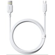  Кабель Baseus P10377703213-02 Silky Fast Charging Data Cable USB-A to USB-C 3A 1m Moon White 