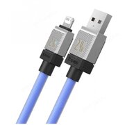  Кабель Baseus CAKW000403 CoolPlay Series Fast Charging Cable USB to iP 2.4A 1m Blue 