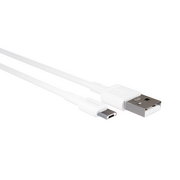  Кабель More choice K19m/К19м USB+micro USB 2.0A TPE 1м White 