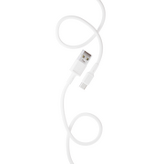  Кабель More choice K19m/К19м USB+micro USB 2.0A TPE 2м White 
