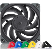  Кулер Noctua NF-A12x25 PWM chromax.black.swap (120x120x25mm, 4-pin 60.09CFM, 22.6dBA, 2000RPM, Black) 