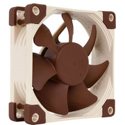  Кулер Noctua NF-A8 FLX (80x80x25mm, 3-pin, 29.66CFM, 16.1dBA, 2000RPM, Beige/Brown) 
