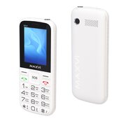  Мобильный телефон Maxvi B241 белый 