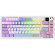  Клавиатура Ajazz AK820 Max Plus Murad Switch фиолетовый/белый/синий 