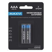  Щелочная батарейка Maxvi MBLR03CF2, Comfort, AAA, alkaline, 2шт 