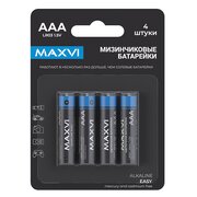 Щелочная батарейка Maxvi MBLR03ES4, Easy, AAA, alkaline, 4шт 