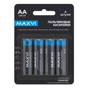  Щелочная батарейка Maxvi MBLR6CF4, Comfort, AA, alkaline, 4шт 