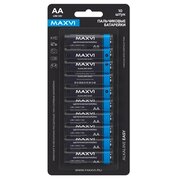  Щелочная батарейка Maxvi MBLR6ES10, Easy, AA, alkaline, 10шт 