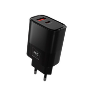  СЗУ More Choice NC81/НС81 1USB+1Type-C 3.0A QC3.0+PD20Вт Black 