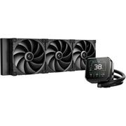  СВО Deepcool Spartacus 420 ARGB (R-SPT420-BKDSMP-G-1) Soc-AM5/AM4/1200/1700/1851 черный 4-pin 32.89dB Al LCD 2647gr Ret 
