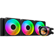  СВО ID-COOLING SL360 V2, LCD, 4-pin, ARGB, 120мм, черный, retail 