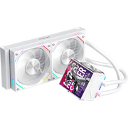  СВО 1STPLAYER F.A.S.T. FT-240 White / 2x120mm ARGB fans, 250W TDP, 3.95" LCD screen 