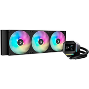  СВО Deepcool LM420 (R-LM420-BKDMMC-1) ARGB Soc-AM5/AM4/1200/1700/1851 черный 4-pin 25.2dB Al LCD 2176gr Ret 