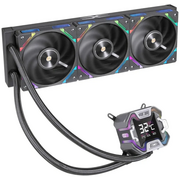  СВО 1STPLAYER X-360E Black (X-360E-BK) / 3x120mm, ARGB, 7-segment display, 300W TDP 