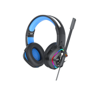  Наушники XO GE-08, микрофон, подсветка, игровые черные 