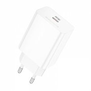  СЗУ BOROFONE BA21A Pro long journey single port PD20W charger EU White 