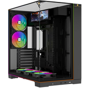  Корпус Thermalright TR-A70 Vision Fan5-C (TRA70VF5CB) / Black / TG / 5x120mm ARGB PWM Fans / ARGB Strip / 9.16'' LCD screen / USB Type-C / ATX 