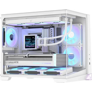 Корпус Formula Crystal Z4M Plus (crystal z4m plus white), mATX, Midi-Tower, без БП, белый 