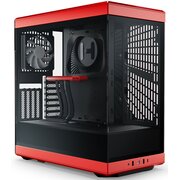  Корпус HYTE Y40 (CS-HYTE-Y40-BR), без БП, Midi-Tower, TG, no fans, 2xUSB-A 3.2, 1xUSB Type-C, ATX, mITX Black Cherry 
