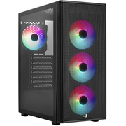  Корпус AeroCool Designer-G-BK-v2 (4711099476770) черный, без БП, ATX, USB 3.0, 2*USB 2.0, HD Audio 