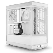  Корпус HYTE Y40 (CS-HYTE-Y40-WW), без БП, Midi-Tower, TG, no fans, 2xUSB-A 3.2, 1xUSB Type-C, ATX, mITX Snow White 
