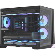  Корпус Formula Crystal Z4M (crystal z4m black), mATX, Midi-Tower, без БП, черный 