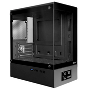  Корпус Ginzzu RX400D mATX жк. дисплей 