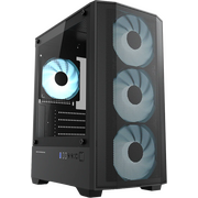  Корпус Accord ACC-195M, mATX, Mini-Tower, без БП, черный 
