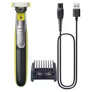  Триммер Philips QP2734/23 черный/салатовый 