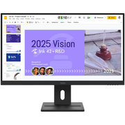  Монитор Lenovo ThinkVision E27Q-40 (64BDGAT4UK) черный IPS LED 4ms 16:9 HDMI M/M матовая HAS Piv 1500:1 350cd 178гр/178гр 2560x1440 100Hz DP QHD 6.2кг 