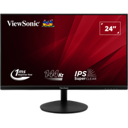  Монитор ViewSonic VA24E2-H черный 