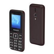  Мобильный телефон Maxvi C27i коричневый 