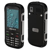  Мобильный телефон Maxvi R2 up черный 