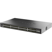  Управляемый L2 коммутатор D-Link DGS-1210-52X/ME/C1A с 48 портами 10/100/1000Base-T и 4 портами 10GBase-X SFP+ 