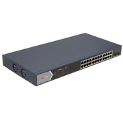  Коммутатор управляемый Hikvision DS-3E1526P-SI-24P2F 24x1Гбит/с 2xКомбо(1000BASE-T/SFP) 