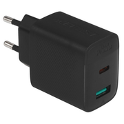 Зарядное устройство ACEFAST AF-A106-BK P45W Gan USB-C+USB-A Charger EU Black 